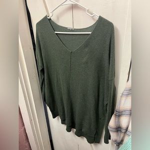 Green Long Sweater